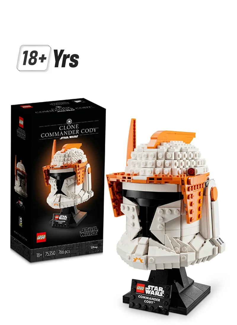 LEGO Star Wars Clone Commander Cody Helmet Building Kit For Adults; Collectible, Brick-Built Memorabilia For Display; Fun Gift Idea For Fans, Age 18+ (776 Pieces) 75350