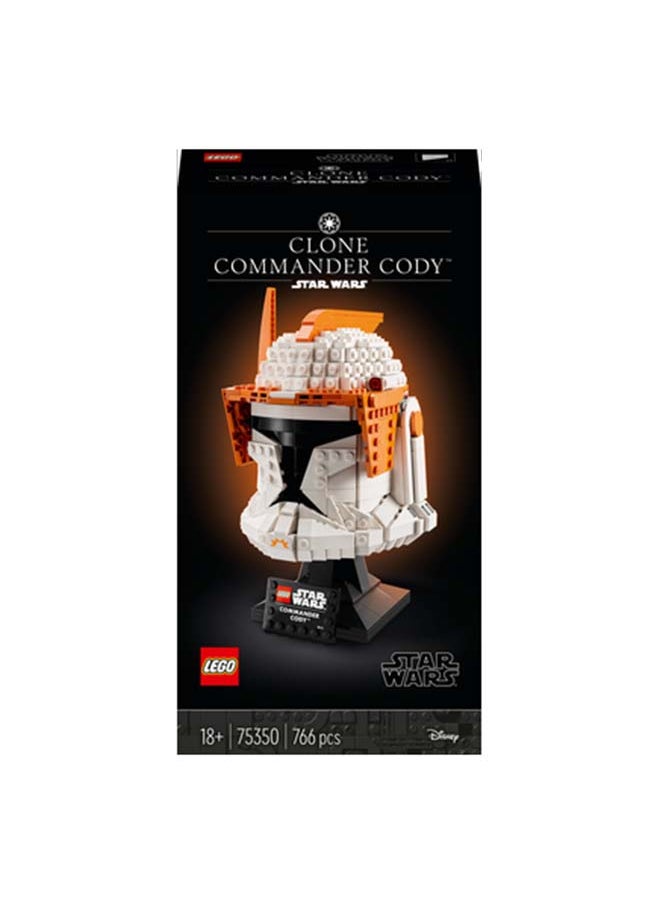 Star Wars Clone Commander Cody Helmet Building Kit For Adults; Collectible, Brick-Built Memorabilia For Display; Fun Gift Idea For Fans, Age 18+ (776 Pieces) 75350 - https://f.nooncdn.com/p/pzsku/Z4088C915306473AE0B82Z/45/_/1700345080/1752087e-550b-486c-8660-5632cb6c7613.jpg?format=jpg&width=original