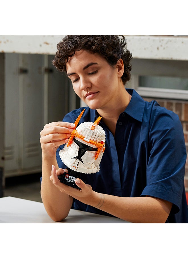 Star Wars Clone Commander Cody Helmet Building Kit For Adults; Collectible, Brick-Built Memorabilia For Display; Fun Gift Idea For Fans, Age 18+ (776 Pieces) 75350 - https://f.nooncdn.com/p/pzsku/Z4088C915306473AE0B82Z/45/_/1706598720/9082ea24-8d60-4044-b18a-c8ba86b5db5d.jpg?format=jpg&width=original