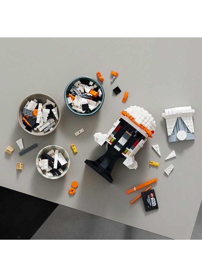 Star Wars Clone Commander Cody Helmet Building Kit For Adults; Collectible, Brick-Built Memorabilia For Display; Fun Gift Idea For Fans, Age 18+ (776 Pieces) 75350 - https://f.nooncdn.com/p/pzsku/Z4088C915306473AE0B82Z/45/_/1706598723/ecc8d194-1aeb-4eeb-a40e-384483570536.jpg?format=jpg&width=original