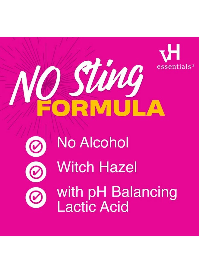 vH Essentials vH essentials Personal Cleansing Spray, pH Balancing Lactic Acid, Sting-Free, Witch Hazel Formula, Fragrance free, Paraben free, Sprays upside down for easy external intimate cleansing, 4 floz  - Image 3