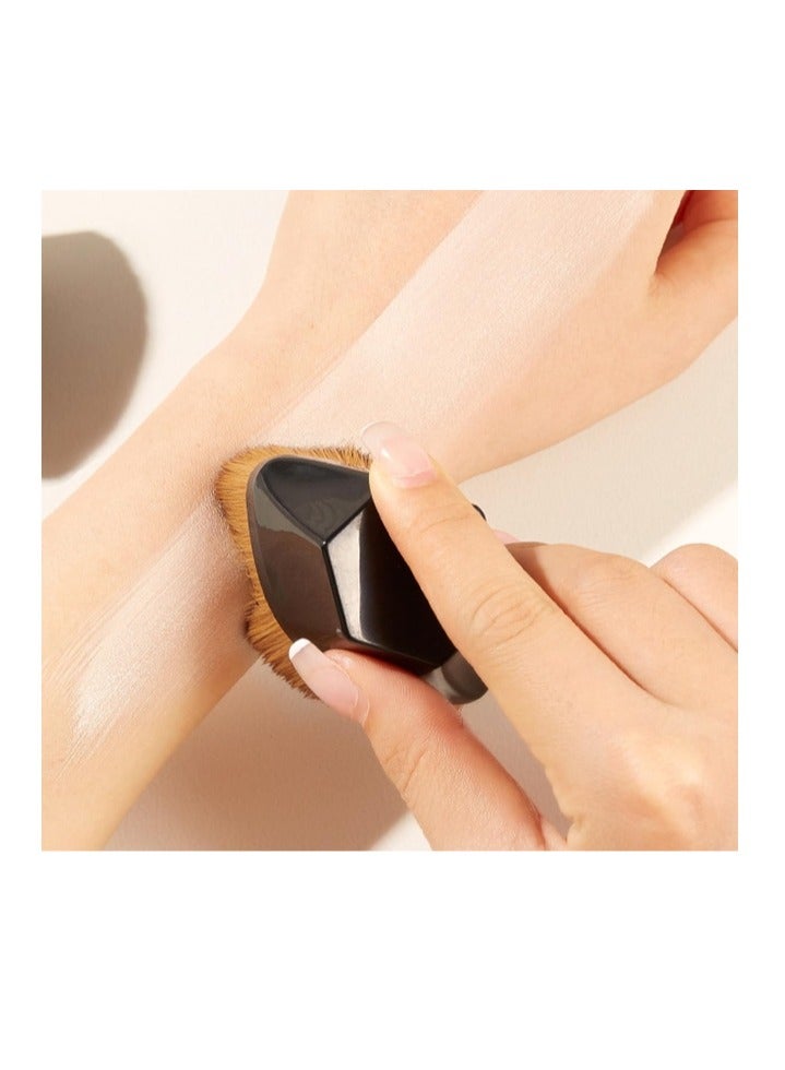 OASIS-TH 2 packs  Foundation Makeup Brush Flat Top High-Density Multifunctional for Flawless Powder Foundation Brush with Protective Case - Image 2