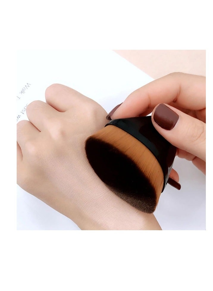 OASIS-TH 2 packs  Foundation Makeup Brush Flat Top High-Density Multifunctional for Flawless Powder Foundation Brush with Protective Case - Image 3