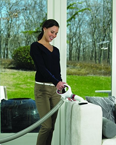 Shark Upright Vacuum Cleaner | Rotator Lift-Away | Pet Hair, Carpet & Hard Floor Cleaning | Dusting Brush, Upholstery & Crevice Tools | HEPA Filter | Swivel Steering | Headlights | White/Red | NV501 - Image 2