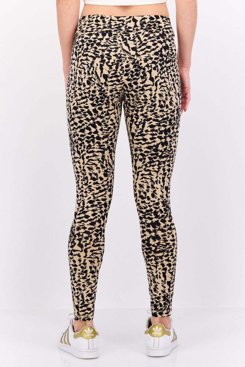 PUMA Women Sportswear Fit Pull-On Training Legging, Tan - Image 3