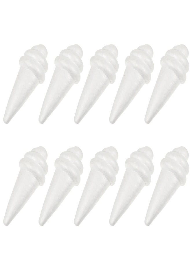 CORHAD 10Pcs DIY Foam Model Ice Cream Shapes for Creative Painting Projects Safe Foam Craft Materials for Boy Girl and Educational Fun for Home Decor - Image 1