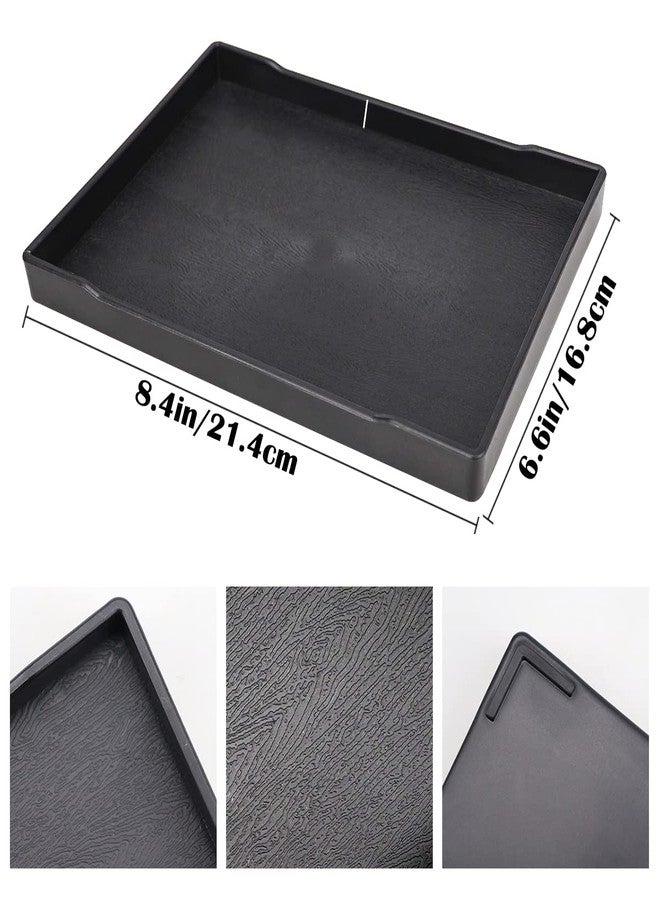 YOLUFER Reptile Food Water Bowl Plate Dish for Tortoise Crawl Pet Drinking and Eating Hallow Water Dish for Reptiles (Size2-M) - Image 3
