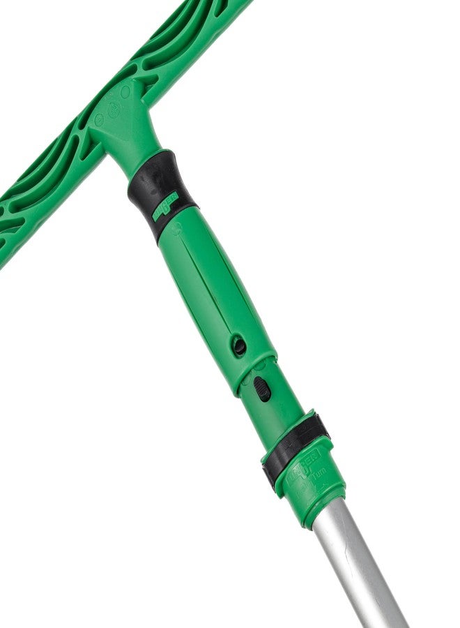 UNGER Commercial ErgoTec® 14" T-Bar Window Washer Handle - Ergonomic Grip with Water Wells for Enhanced Control and Water Retention EH350 - Image 2