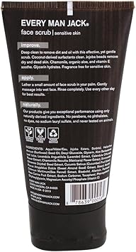EVERY MAN JACK SCRUB FACE FRGNCE FREE 5 OZ - Image 3