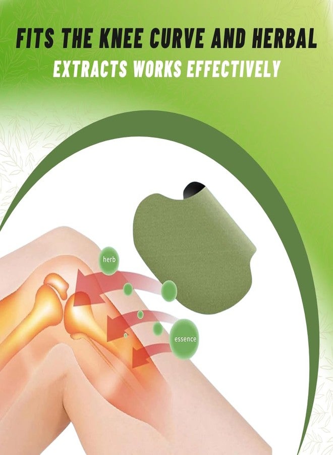 ساميشا لصقات عشبية طبيعية لتخفيف آلام المفاصل والركبة - لصقات لتخفيف الألم للرجال والنساء | لصقات عشبية مهدئة للتيبس والتورم | شرائط مريحة لتخفيف آلام الركبة - 20 لصقة - Image 3