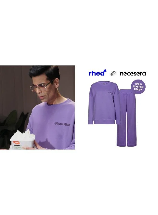 NeceSera Airplane Mode' Terry Sweatshirt