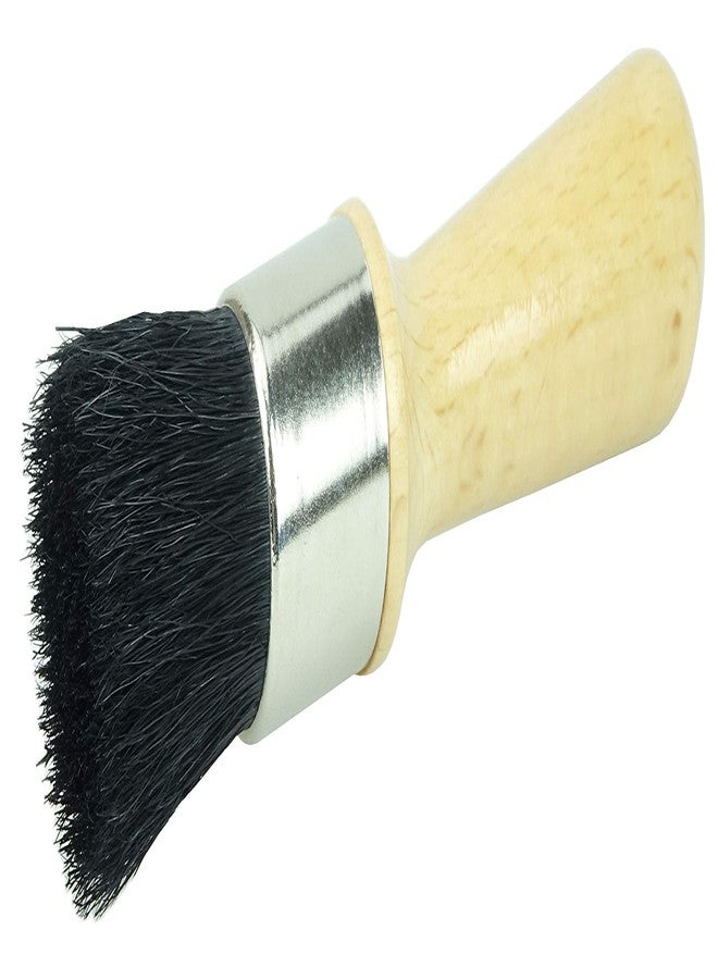 Weiler 40080 1" Diameter, 1-3/8" Bristle Length, China Bristle, Seamless Steel Ferrule, Stencil Glue And Acid Brush With Lacquered Wood Handle - Image 3
