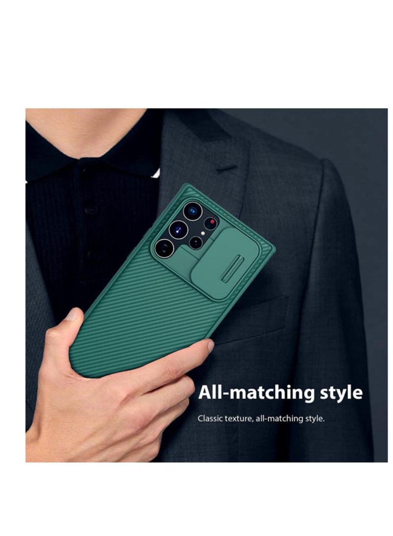 KASTWAVE غطاء واقٍ قابل للطي مع حماية كاميرا منزلقة لجهاز سامسونج S22 ألترا - Image 2