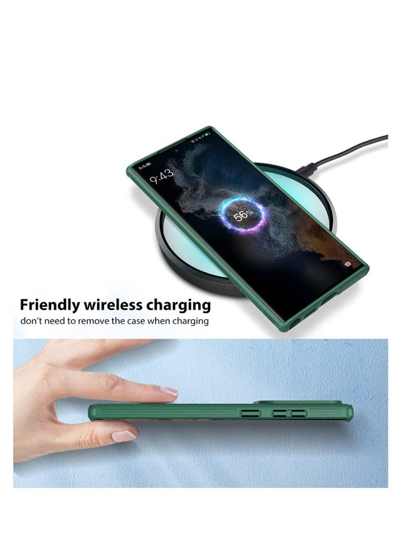 KASTWAVE غطاء واقٍ قابل للطي مع حماية كاميرا منزلقة لجهاز سامسونج S22 ألترا - Image 5