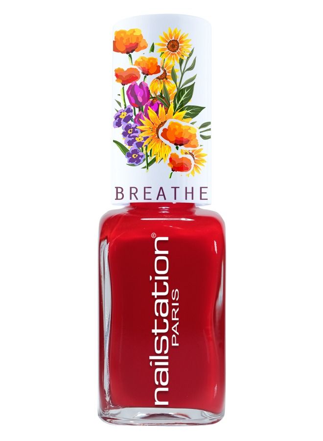 Nailstation Nail Polish Glossy Breathe simoon blow (hôtel rouge) 
