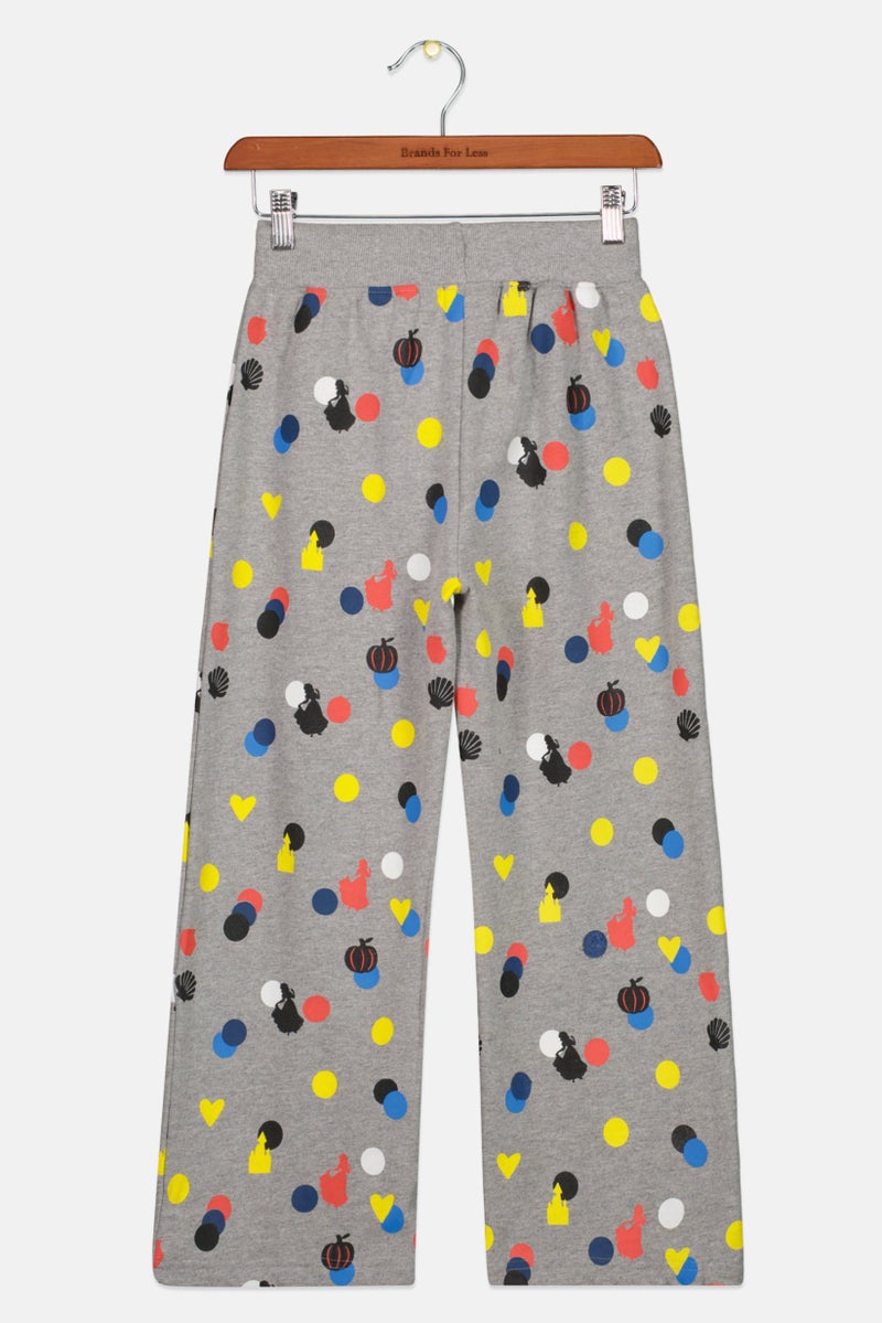 DIFUZED Disney x Difuzed Kids Girl Allover Print Sweatpants, Multicolor - Image 2