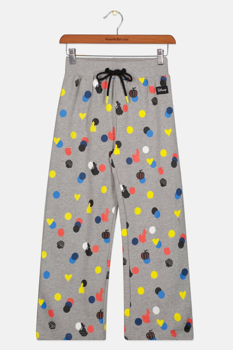DIFUZED Disney x Difuzed Kids Girl Allover Print Sweatpants, Multicolor - Image 1