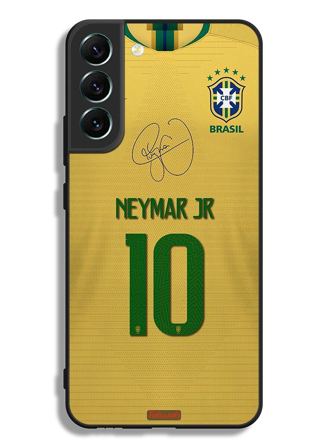 Tolwak Samsung Galaxy S22 5G Protective Case Cover Neymar Jr 10 - Image 3