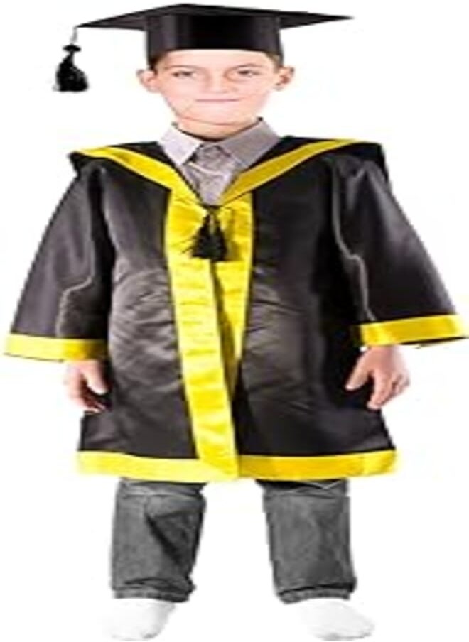 costumax Graduation Costume for Children (174, Black, 6-7 Years) 