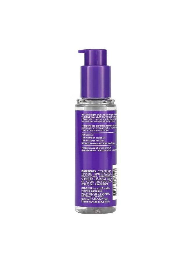 Aussie Miracle Curls CurlDefining Oil 3.2 fl oz 95 ml  - Image 2