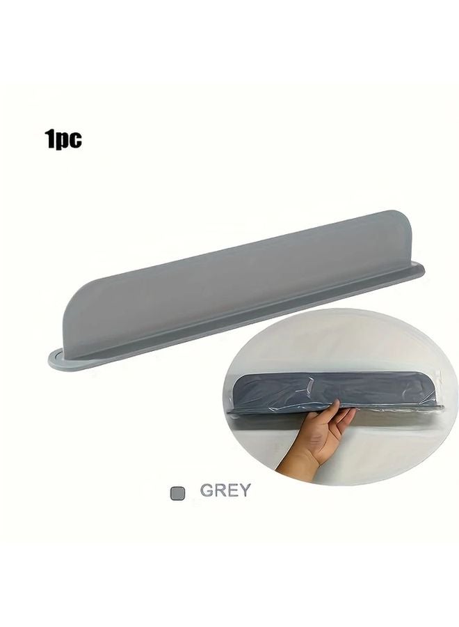 Gray Silica Gel Sink Splash Guard Easy Install Suction Cups For Kitchen And Lab - Image 5