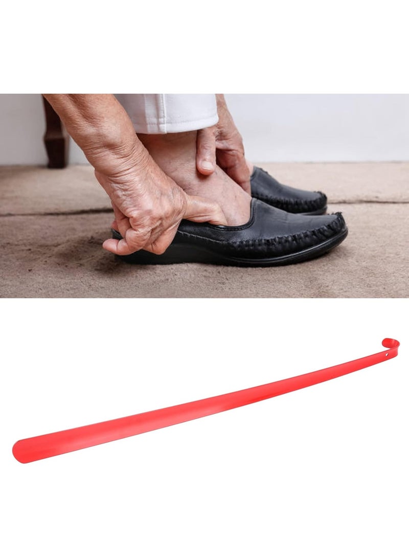 قطعتان من لبيسة الحذاء بطول 60 سم - أداة عملية لبيسة الحذاء لسهولة ارتداء الأحذية، مريحة ومتينة، لبيسة حذاء بمقبض مريح، مناسبة لجميع الأعمار للرجال والنساء، متوفرة بألوان متعددة - Image 5