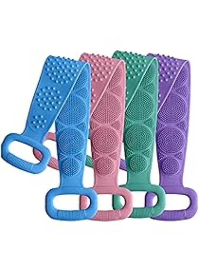 maya accessories Bath and body scrub silicon loofah 1PC may vary color - Image 4