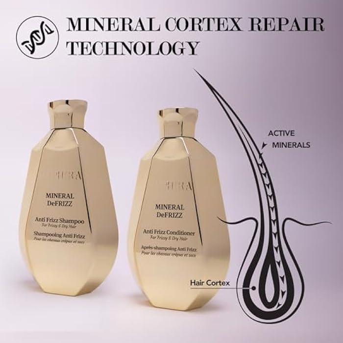 Saphira Shampoo & Conditioner Duo Set – Mineral Moisture Repair, Mineral DeFrizz, Mineral Rebalance, Divine Curls, Volume Boost & Healing Repair - Image 5