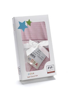 Mora spain Newborn blanket, model: bliny L87\04 - Color: Pink- Size: 80 * 110 -  Weight - 0.670.  - Image 2