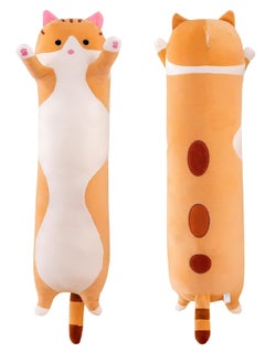 Gonice Cat Soft Pillow Plush Long Throw Sleeping Pillow Cotton  - Image 1