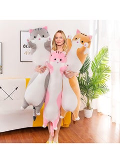 Gonice Cat Soft Pillow Plush Long Throw Sleeping Pillow Cotton  - Image 5