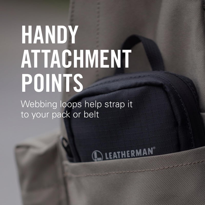 LEATHERMAN, Tool Pouch, 7-Pocket Tool Organizer with Ripstop Nylon Fabric, Black - Image 5