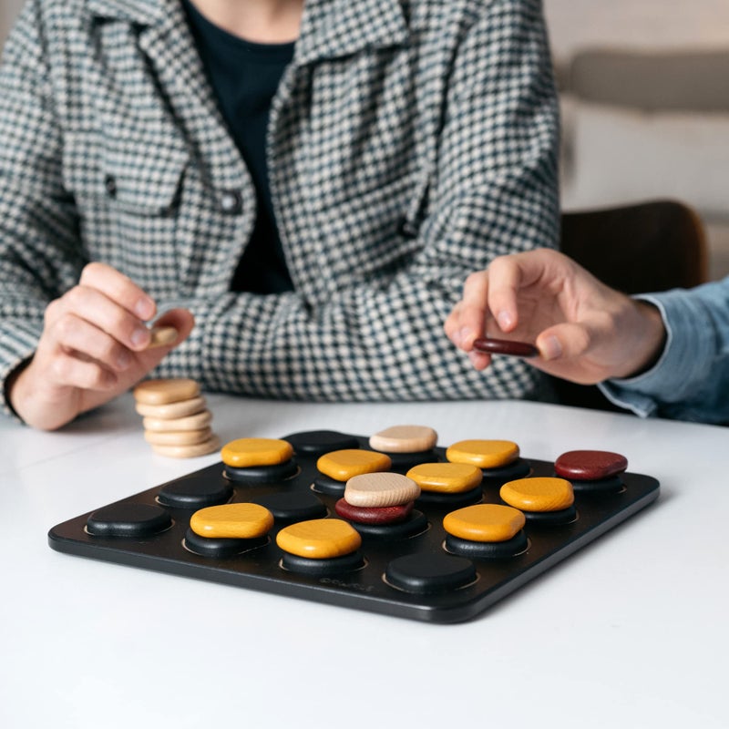 Gigamic Qawale | Abstract Strategy Game for Adults and Familes | Ages 8+ | 2 Players | 15 Minutes - Image 4