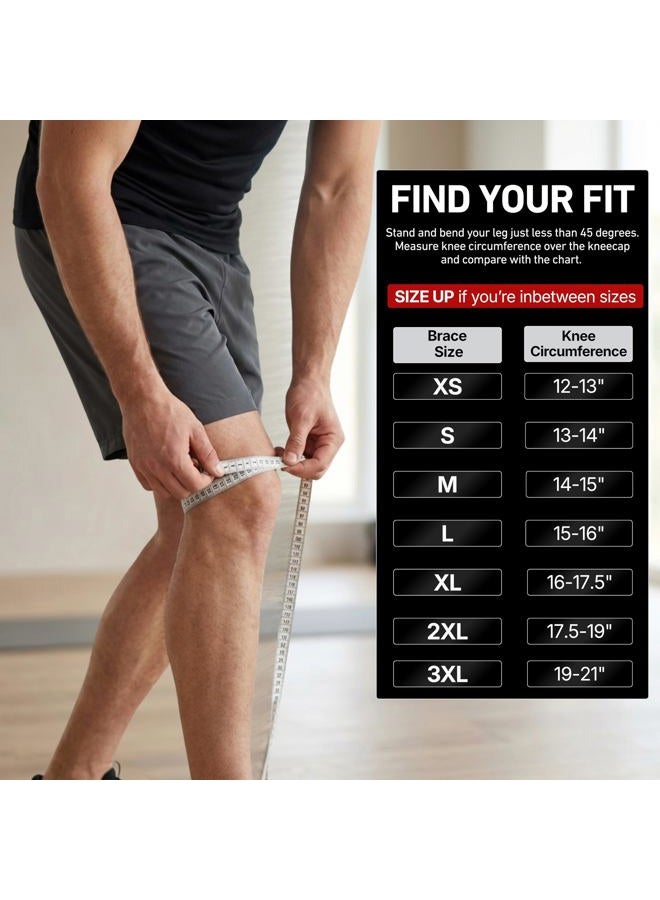 Mcdavid Ligament Knee Support, Black, Large - Image 3