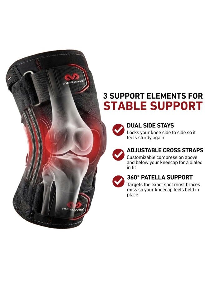 Mcdavid Ligament Knee Support, Black, Large - Image 5