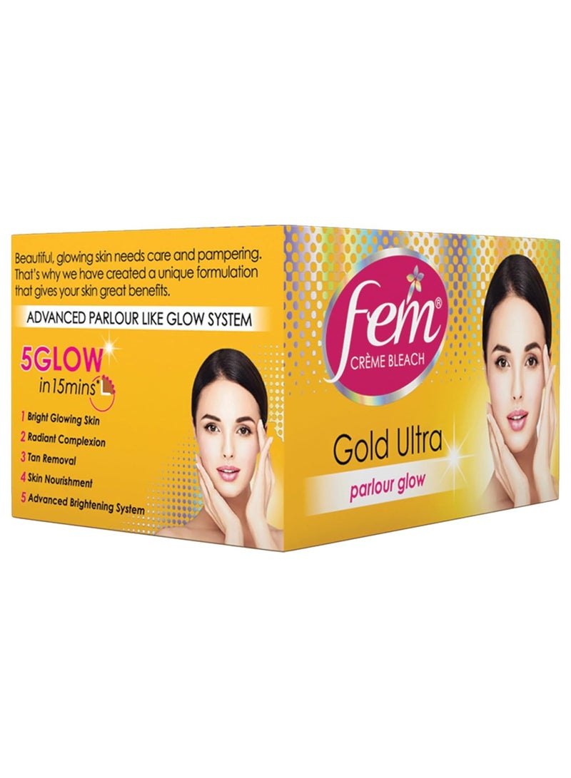Fem Gold Ultra Cream Bleach 30G - Image 2