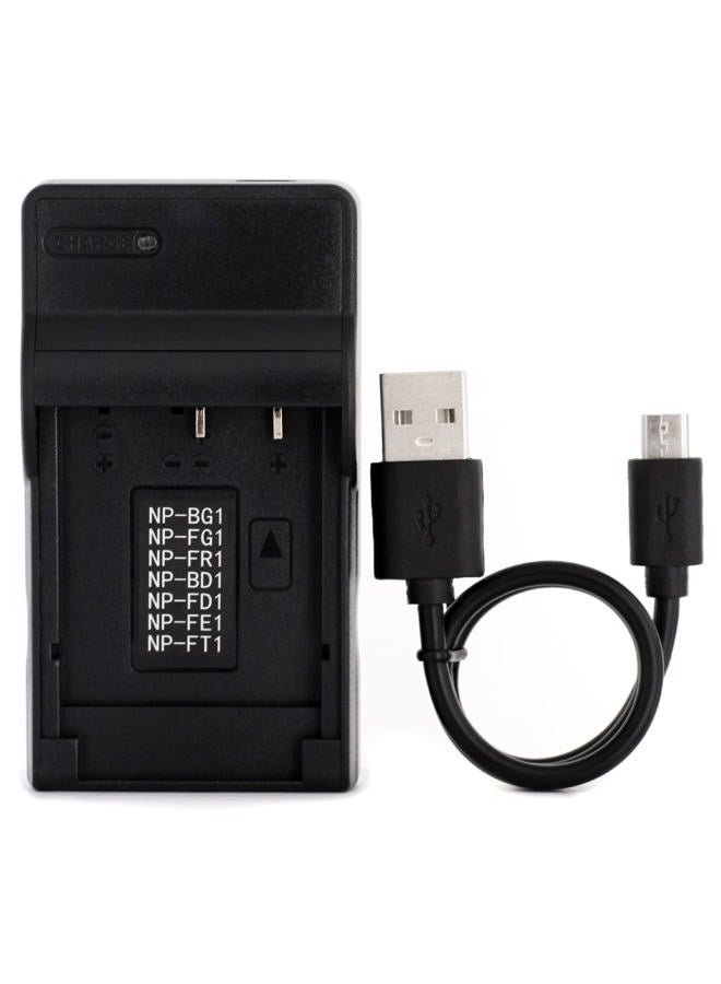 Norifon شاحن USB NP-BD1 لكاميرات سوني سايبر شوت DSC-P100، DSC-P120، DSC-P150، DSC-P200، DSC-T5، DSC-T50، DSC-T500، DSC-T70، DSC-T700، DSC-T75، DSC-T77، DSC-T9، DSC-T90، DSC-T900 والمزيد - Image 1