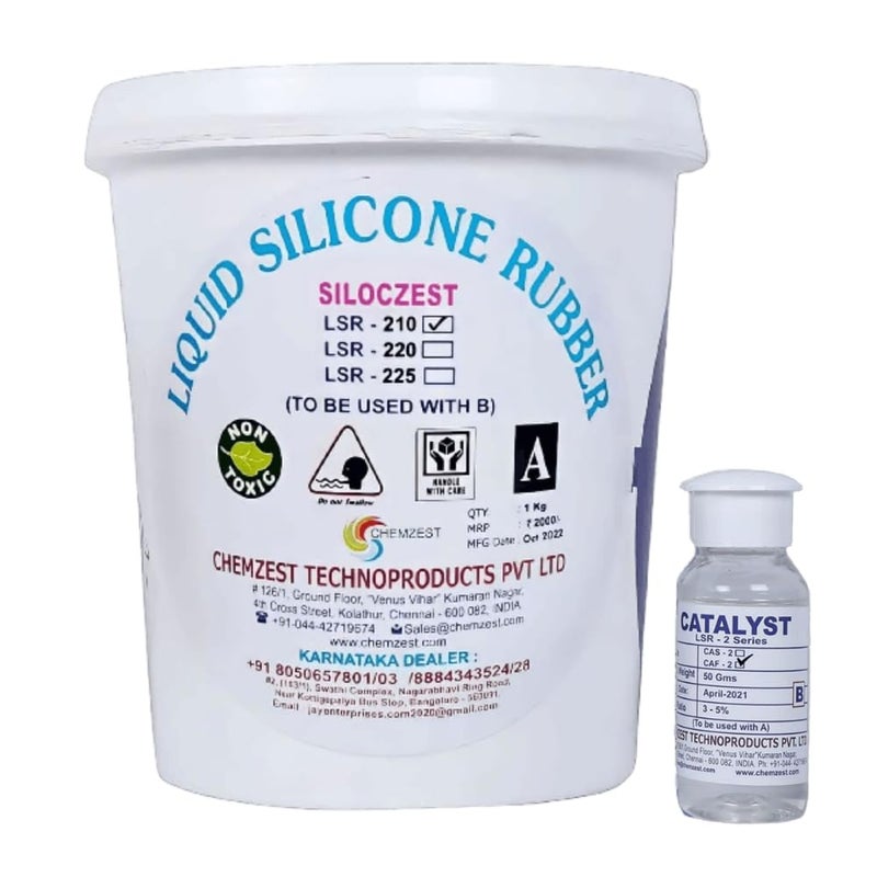 LSR210 FastMoulding for DIY Resin Soap Candle Crafts Many More Pattern Making Liquid Silicone Rubber Supreme Mould Making Grade 1kg