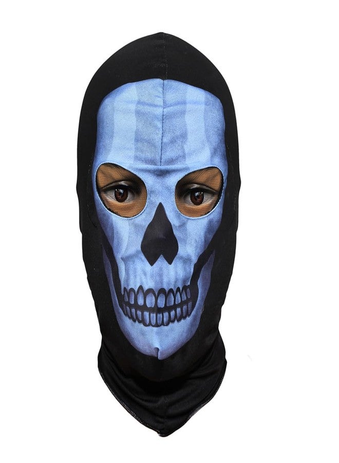 INNTURT Fabric Ghost Skull Balaclava Hood - Winter Cyberpunk Mask - Image 1
