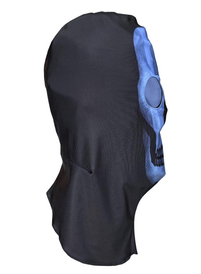 INNTURT Fabric Ghost Skull Balaclava Hood - Winter Cyberpunk Mask - Image 3