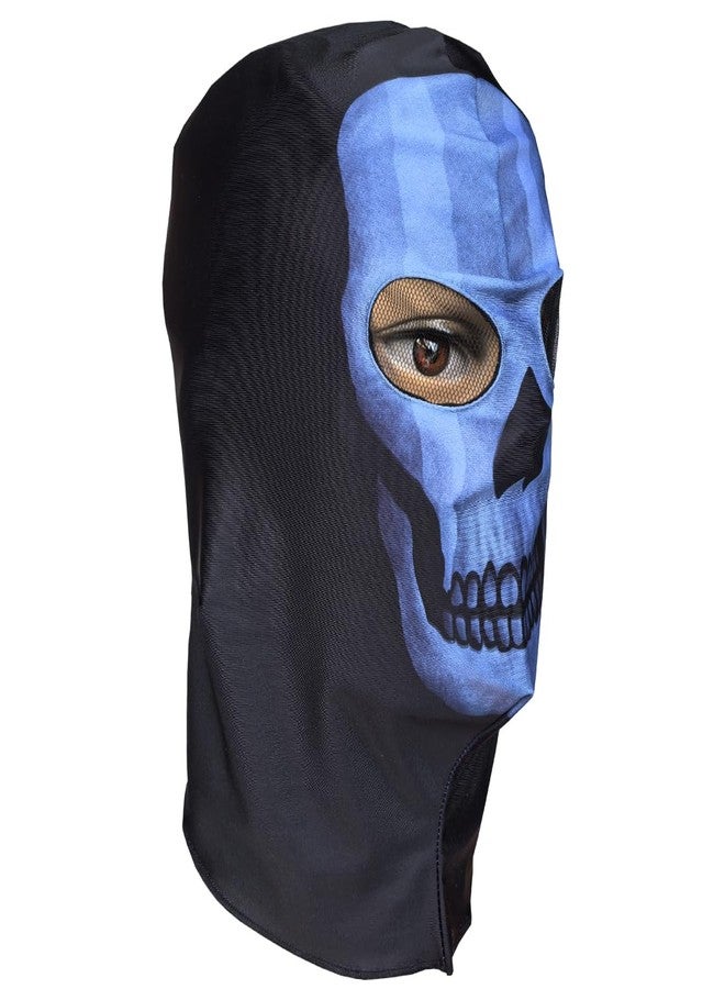 INNTURT Fabric Ghost Skull Balaclava Hood - Winter Cyberpunk Mask - Image 2