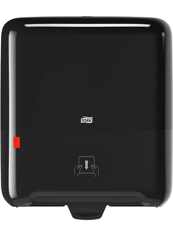 Tork Matic Hand Towel Roll Dispenser Black - Image 1