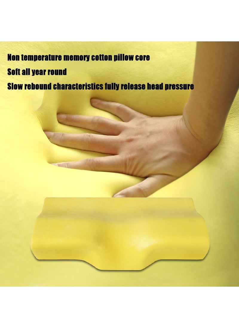 Arabest - Pillow Butterfly Shape Memory Pillow, Slow Rebound Memory Foam Pillow, Neck Pillow (50*30*10cm) - Image 1