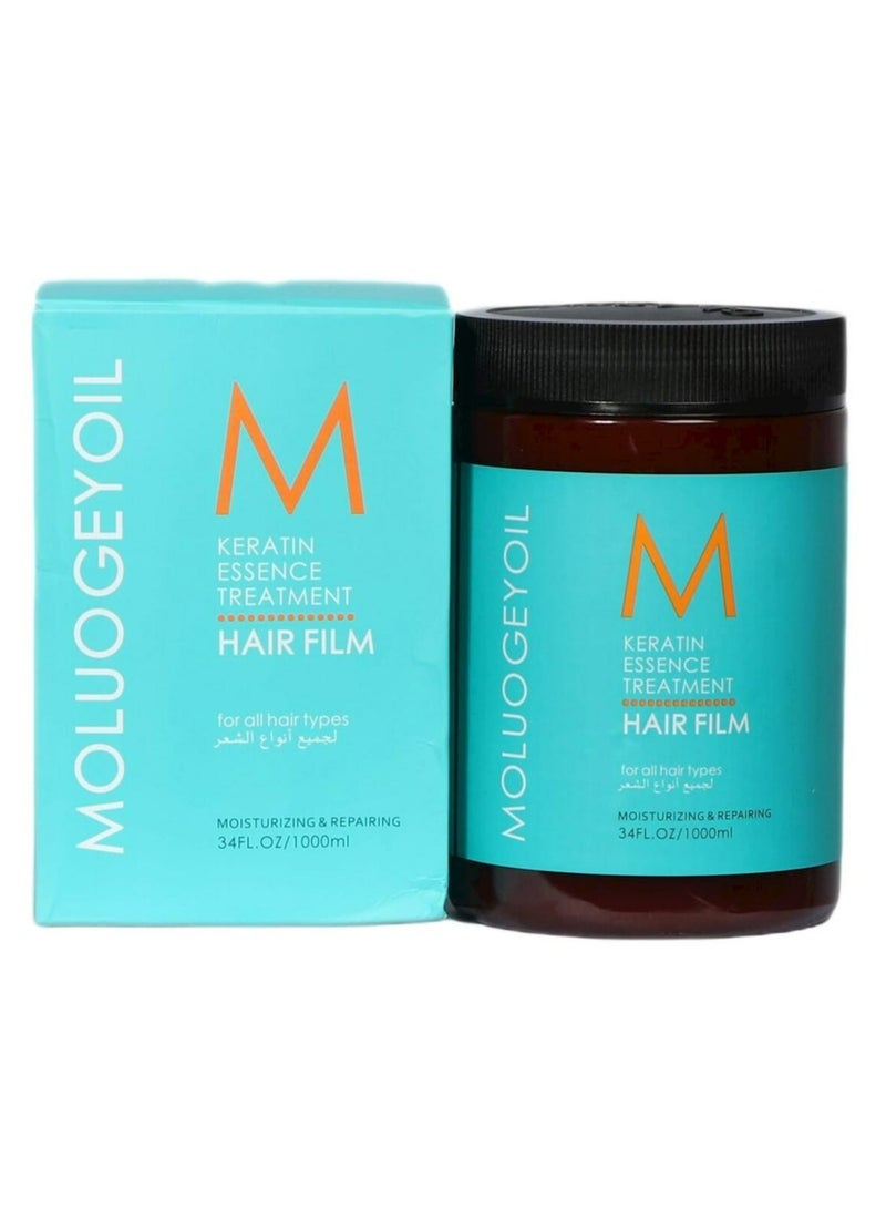 Moluogeyoil Keratin Essence Treatment Hair Mask For All Hair Types 900 ML  - Image 1