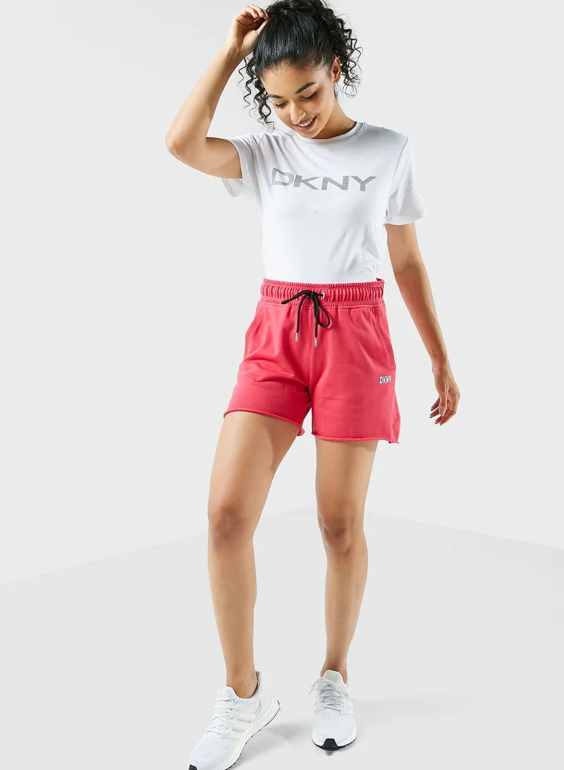 DKNY Crew Neck Logo T-Shirt