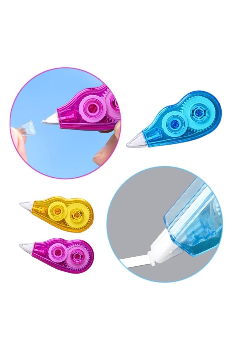 مجموعة أدوات مدرسية مكونة من 29 قطع (مقلمة  اتوبيس و برايه + 12 الوان قلم خشب + 6 قلم جل فضاء قابل للمسح + 6 الوان فلوماستر + 2 قلم جاف + قلم سنون رائد فضاء + استيكة للأطفال مزودة بمروحة  + كوريكتور شريط تصحيح ) - Image 5