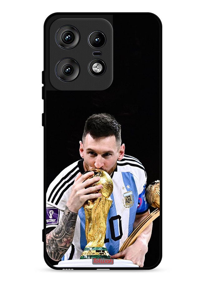 Tolwak Motorola Edge 50 Pro 5G Protective Case Cover Messi - Image 1