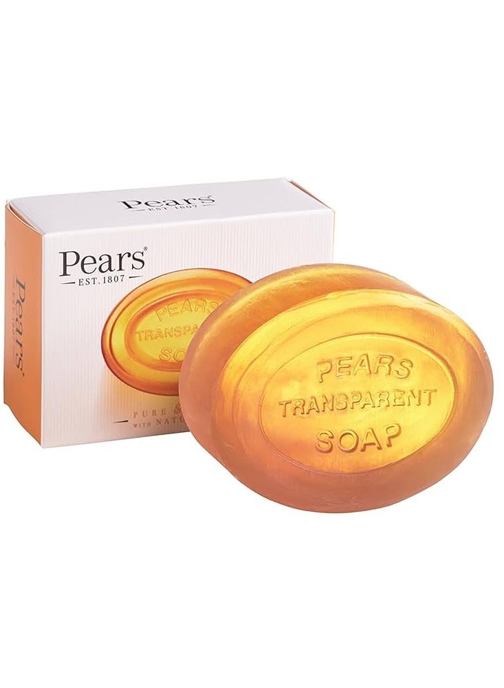 صابون بيرز الشفاف نقي ولطيف بالزيوت الطبيعية 125 غ