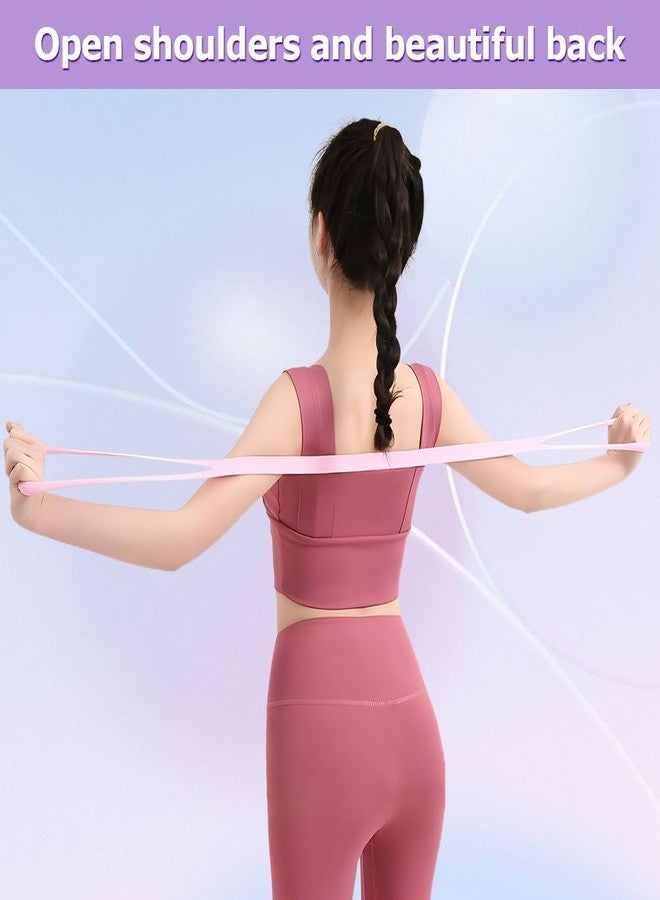 Ranjaner 3pc Figure 8 Resistance Band, Arm Back Shoulder Exercise Bands, Elastic Rope Stretch Fitness Band, 8 Shaped Stretch Band for Chest Expander, Yoga Gym Fitness Pulling Rope - Image 4