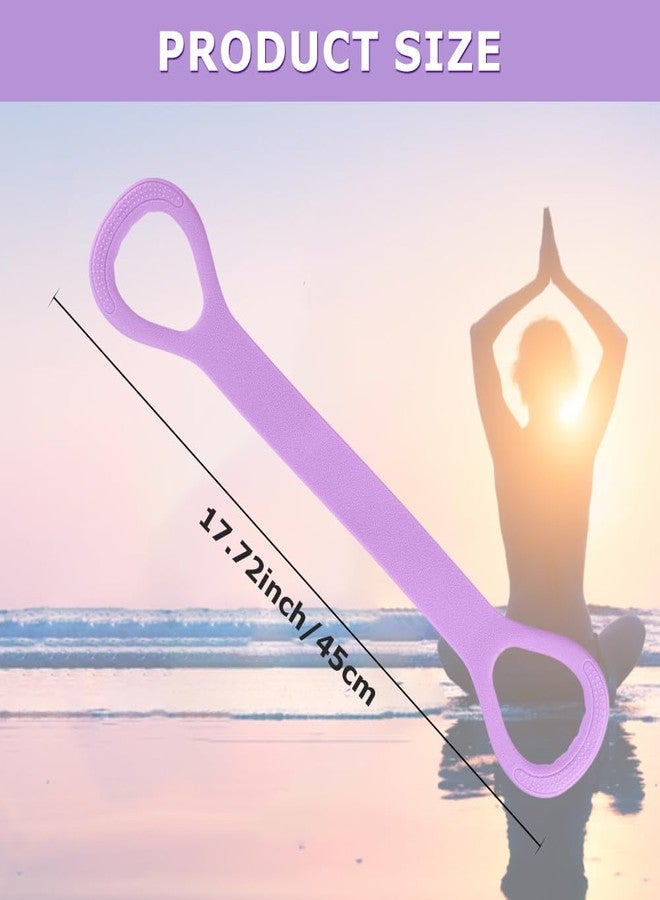 Ranjaner 3pc Figure 8 Resistance Band, Arm Back Shoulder Exercise Bands, Elastic Rope Stretch Fitness Band, 8 Shaped Stretch Band for Chest Expander, Yoga Gym Fitness Pulling Rope - Image 2